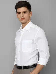 Louis Philippe Slim Fit Comfort Cotton Linen Formal Shirt