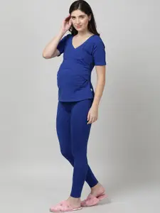 mackly T-shirt &  Pyjamas Maternity Night suit