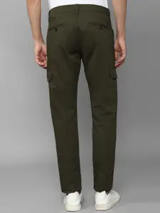 Allen Solly Men Mid Rise Slim Fit Cargo Trousers