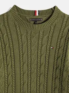 Tommy Hilfiger Boys Cable Knit Pullover