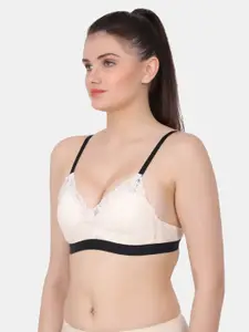 Amour Secret Floral Full Coverage Lightly Padded Bra With All Day Comfort