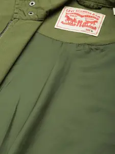 Levis Solid Pure Cotton Bomber Jacket