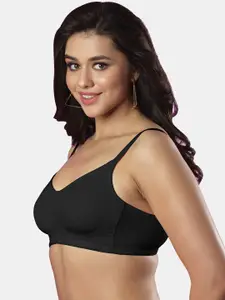 Dazzle Seamless All Day Comfort Non-Wired Non-Padded Medium Coverage Cotton Everyday Bra