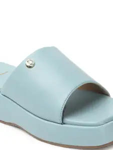 ELLE Open Back Flatform Heels