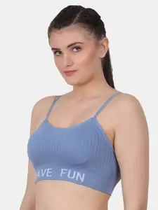 Amour Secret Self Design Full Coverage Lightly Padded Sports Bra All Day Comfort