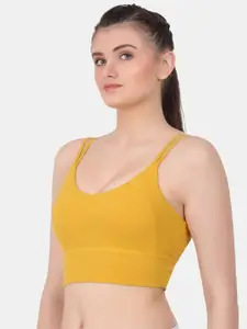 Amour Secret Seamless Cups Bra Full Coverage Lightly Padded-SB2061_Ylw