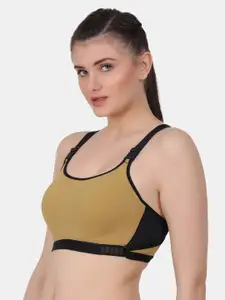 Amour Secret Colourblocked Full Coverage Lightly Padded Medium Support Sports Bra