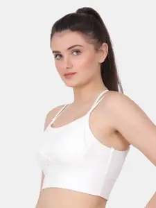 Amour Secret Bra Seamless Cups Full Coverage Lightly Padded-SB2140_Wht