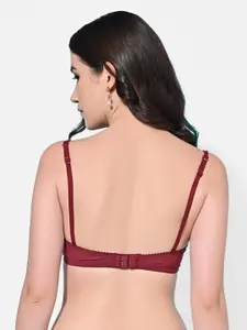 FIMS Floral Full Coverage Lightly Padded Bra All Day Comfort