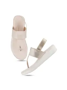 SAPATOS T- Strap Comfort Heels With Backstrap