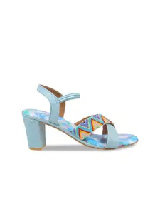 Metro Backstrap Block Heels