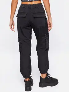 FOREVER 21 Women Black Mid Rise Clean Look Jeans