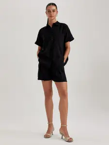 DeFacto Spread Collar Casual Shirt