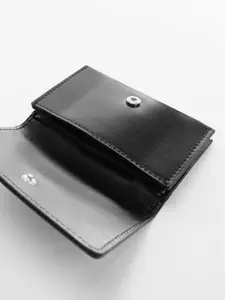 MANGO Brand Logo Embossed Envelope Wallet