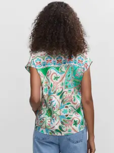 MANGO Printed Casual Shirt