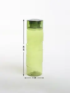 Home Centre Corsica Clinton Green 3-Pieces Textured Fridge Water Bottles 950ml Each
