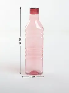 Home Centre Corsica Clinton Pink 3 Pieces Fridge Water Bottles 1 L Each