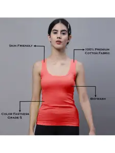 FBAR Pack Of 2 Scoop Neck Cotton Tank Top