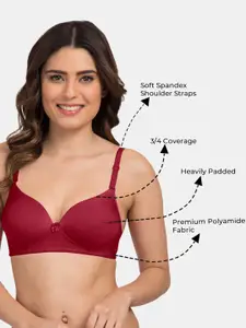 Tweens Pack Of 2 Bra Half Coverage Heavily Padded