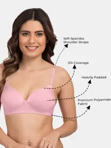 Tweens Pack Of 2 Bra Half Coverage Heavily Padded