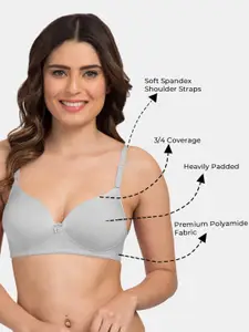 Tweens Pack Of 2 Bra Half Coverage Heavily Padded