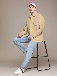 Calvin Klein Jeans Men Beige Opaque Casual Shirt