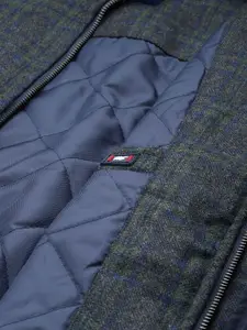 Monte Carlo Checked Bomber Jacket