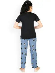 BAESD Girls Printed Night suit