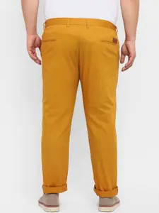 Urbano Plus Men Mid Rise Pure Cotton Chinos