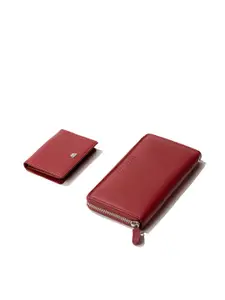 BROWN BEAR Women Leather Wallet and Card Holder