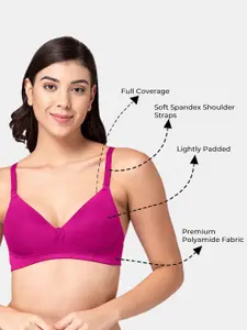 Tweens Pack of 3 Lightly Padded Full Coverage Everyday Tshirt Bra