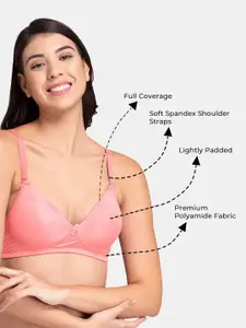 Tweens Pack of 3 Lightly Padded Full Coverage Everyday Tshirt Bra