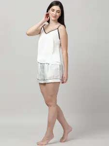 mackly Shoulder Straps Night Suit