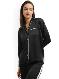 mackly Lapel Collar Night Suit