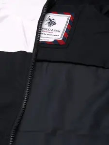 U.S. Polo Assn. Men Colourblocked Windcheater Jacket