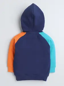BUMZEE Boys Colourblocked Cotton Sweatshirt