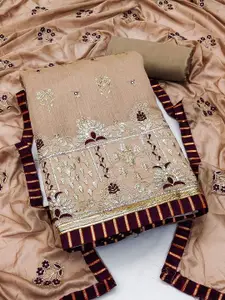 KALINI Embroidered Unstitched Dress Material