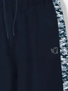 HELLCAT Boys Camouflage Printed Track Pants