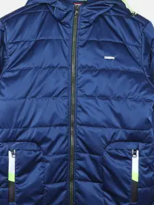 Monte Carlo Boys Hooded Full Sleeve Puffer Jacket