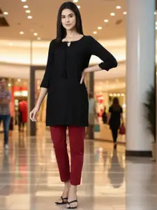 Kryptic Mid-Rise Relaxed-Fit Pure Cotton Lounge Pants