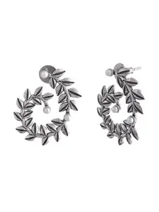 Voylla Brass Contemporary Studs Earrings