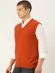 Monte Carlo Men Solid Sweater Vest