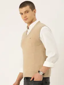 Monte Carlo Men Solid Sweater Vest