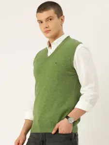 Monte Carlo Men Solid Sweater Vest