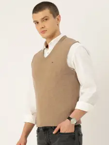 Monte Carlo Men Solid Sweater Vest