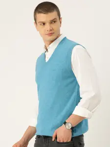 Monte Carlo Men Solid Sweater Vest