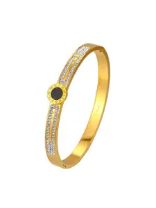 MYKI Women Gold-Plated Kada Bracelet