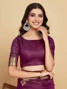 Sangria Ethnic Motifs Woven Design Saree