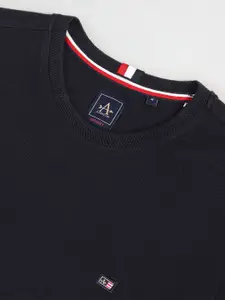 Arrow Sport Round Neck Pure Cotton T-shirt