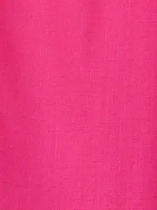 max Floral Embroidered Puff Sleeves Peplum Top